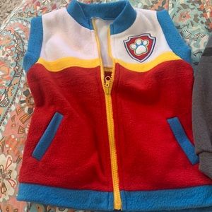 Size 3T Ryder Paw Patrol vest- never worn!